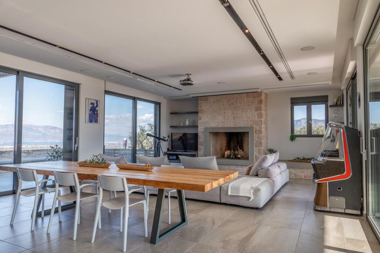 Villa The Olive Hill Ássos Esterno foto