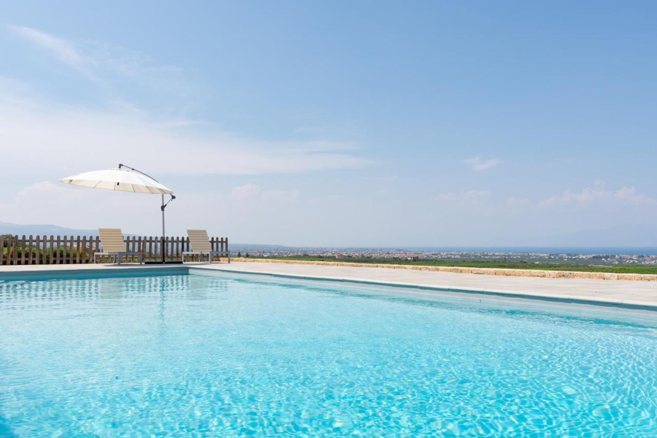 Villa The Olive Hill Ássos Esterno foto