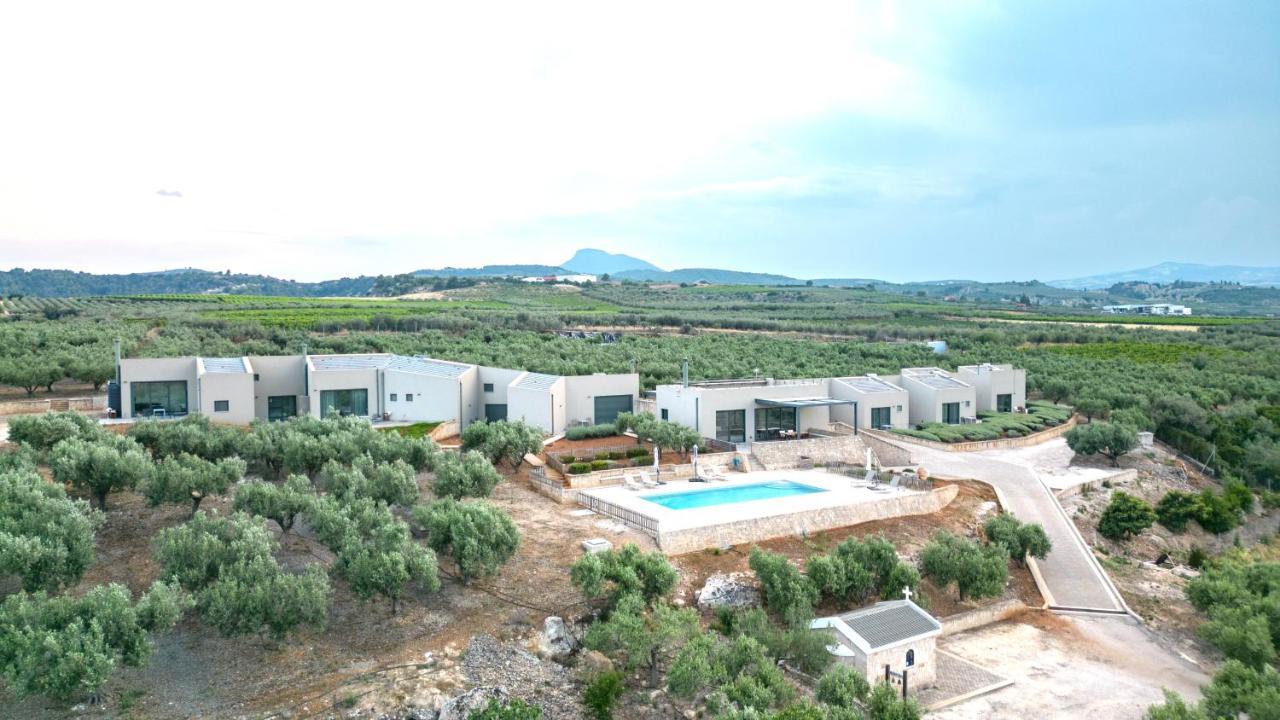 Villa The Olive Hill Ássos Esterno foto