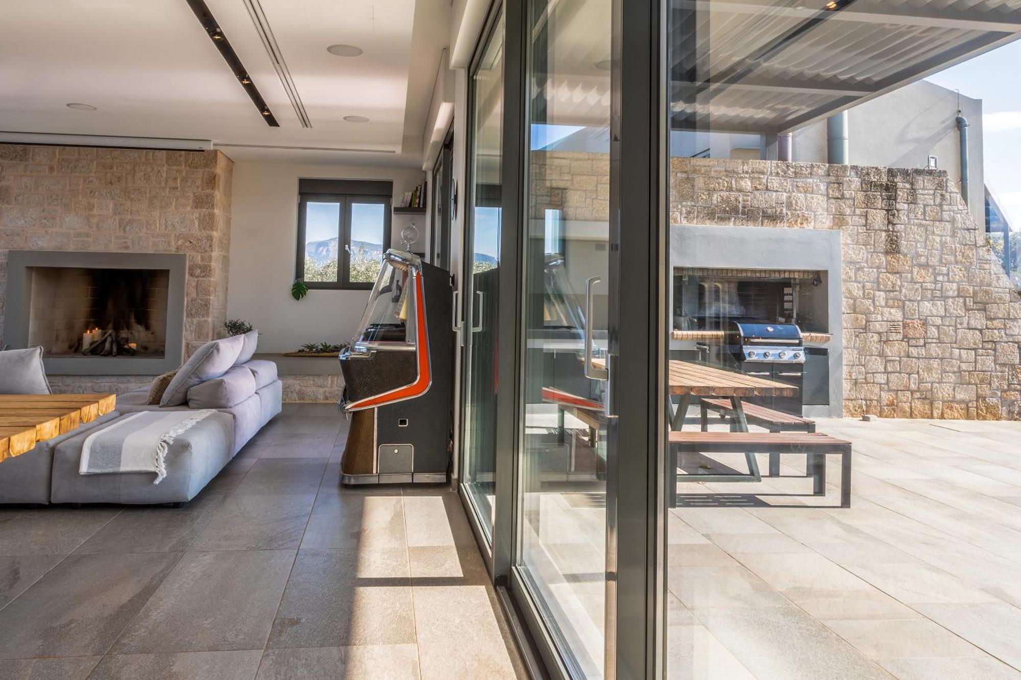Villa The Olive Hill Ássos Esterno foto